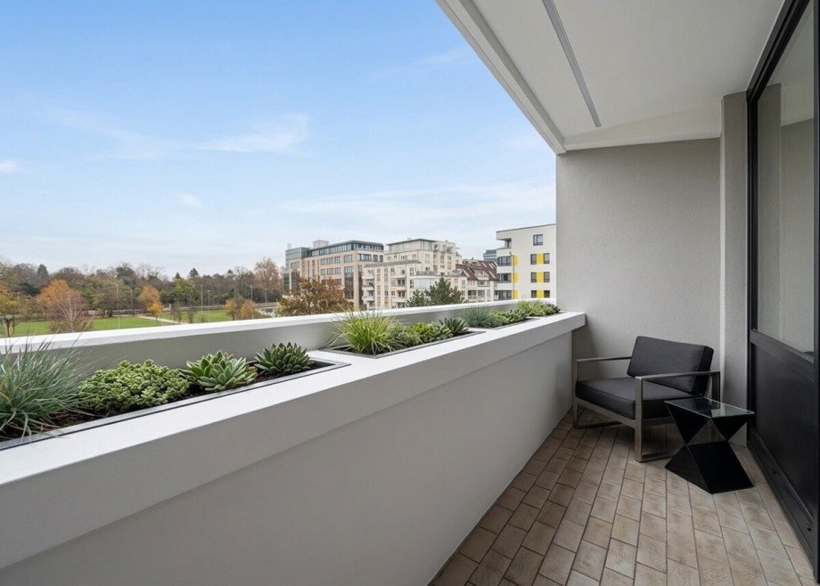 Balkon (KI generiert) Etagenwohnung D�sseldorf
