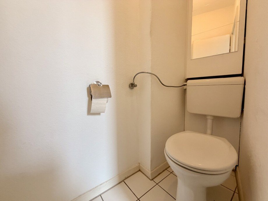separates WC Dachgeschosswohnung D�sseldorf