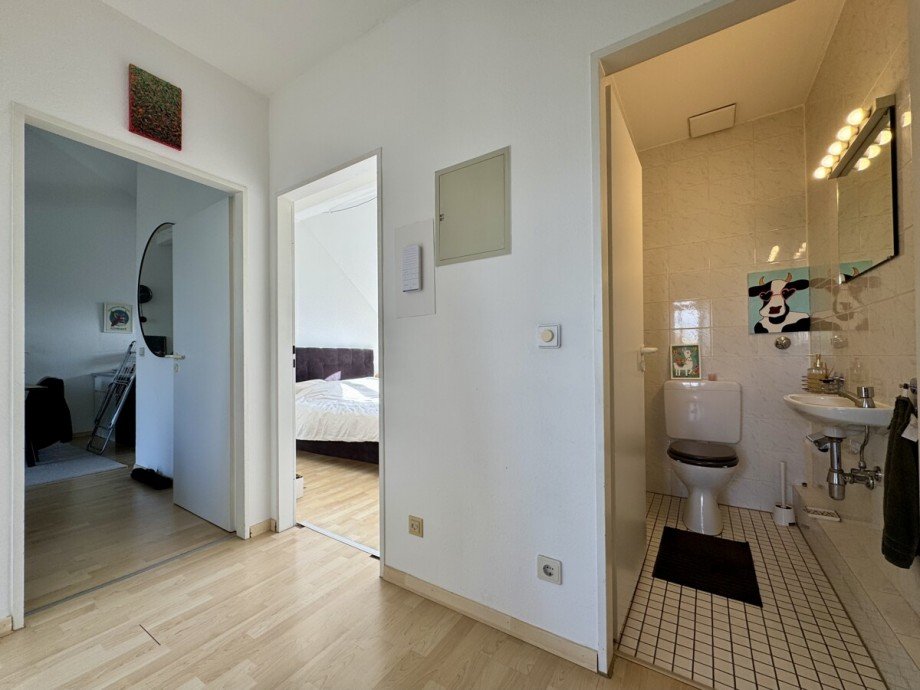 Diele Dachgeschosswohnung D�sseldorf