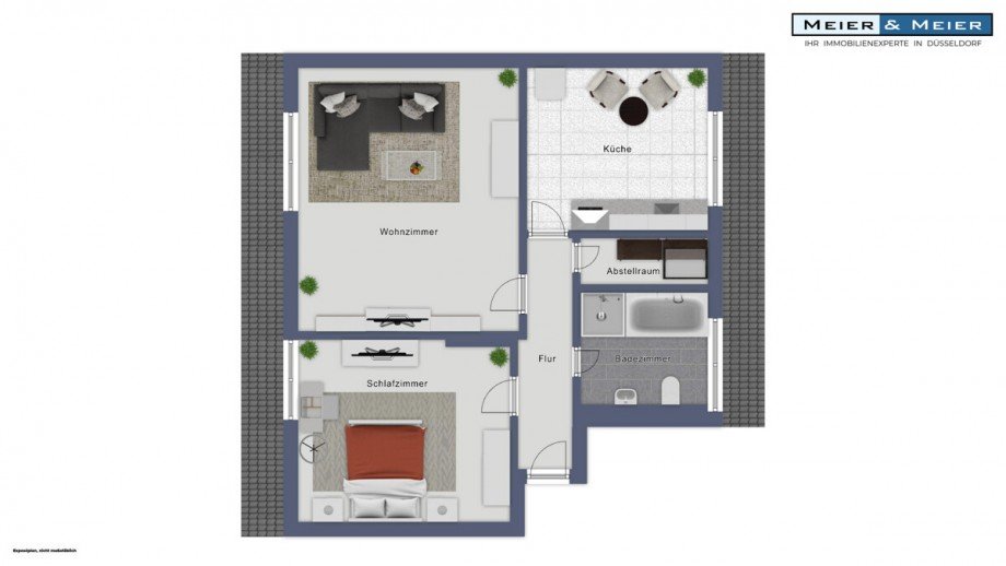 Grundriss Etagenwohnung D�sseldorf