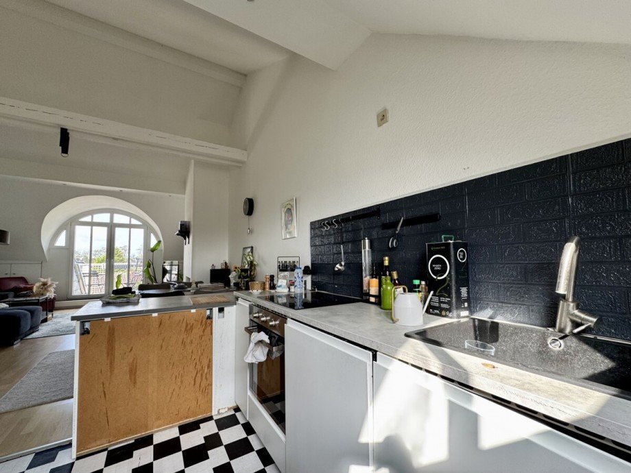 Kochen Dachgeschosswohnung D�sseldorf