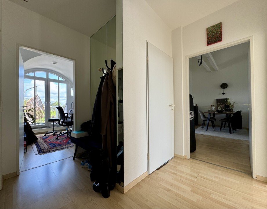Diele Dachgeschosswohnung D�sseldorf