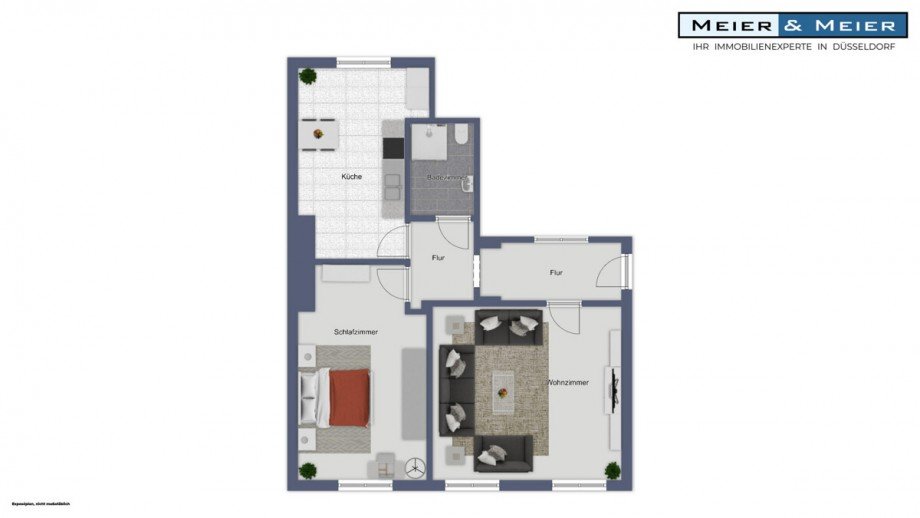 Erdgeschoss Erdgeschosswohnung D�sseldorf