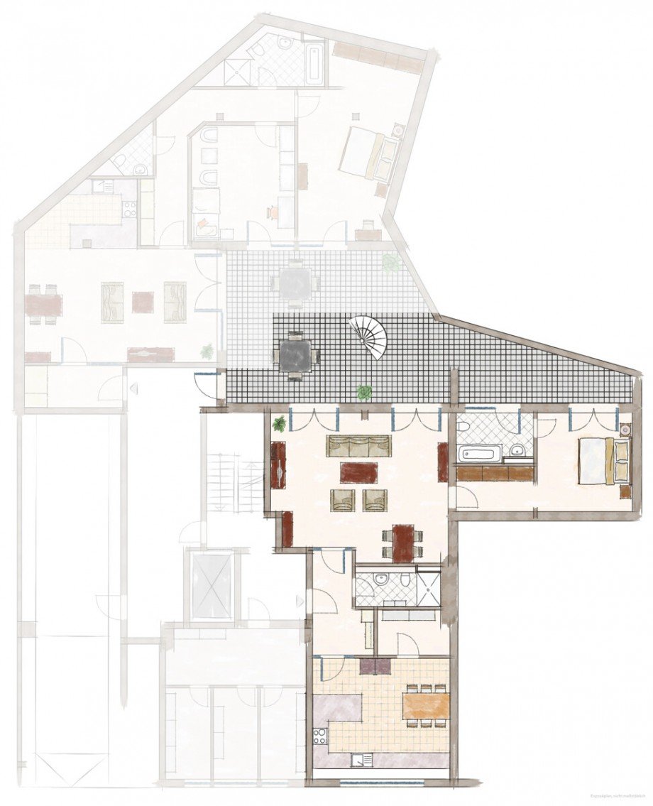 Grundriss Souterrainwohnung D�sseldorf