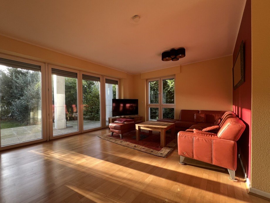 Wohnzimmer Erdgeschosswohnung Krefeld