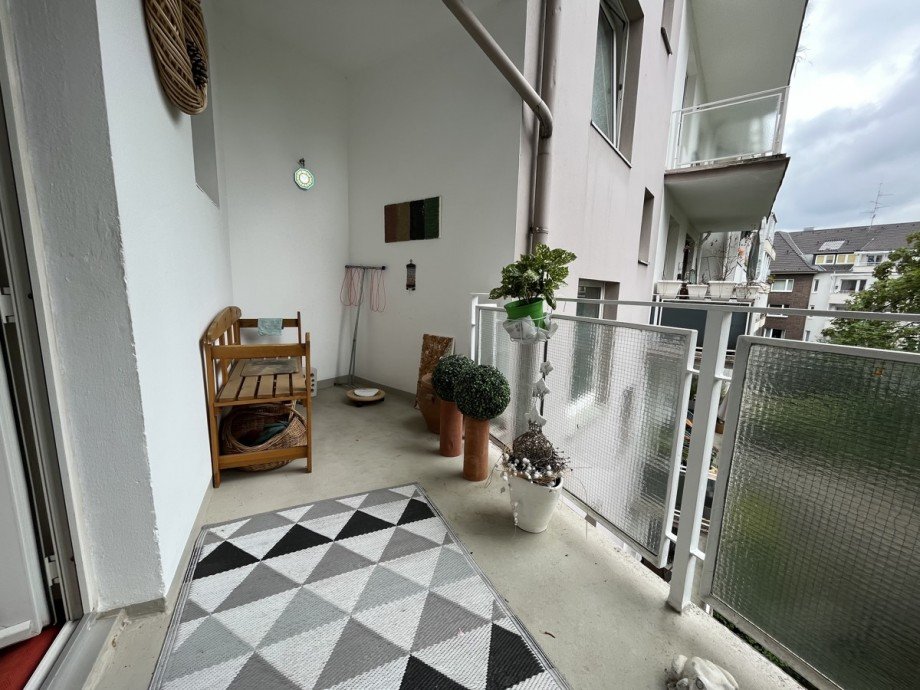 Balkon Etagenwohnung D�sseldorf