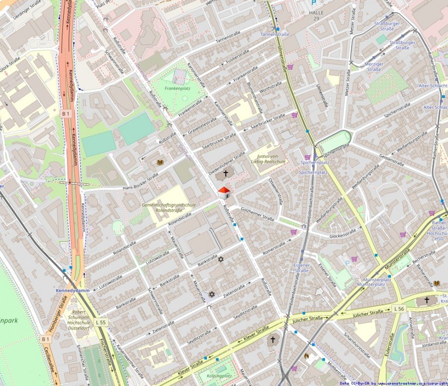 Makrolage Maisonettewohnung D�sseldorf