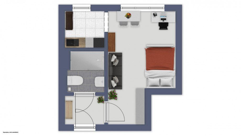 1.OG links mitte Etagenwohnung D�sseldorf