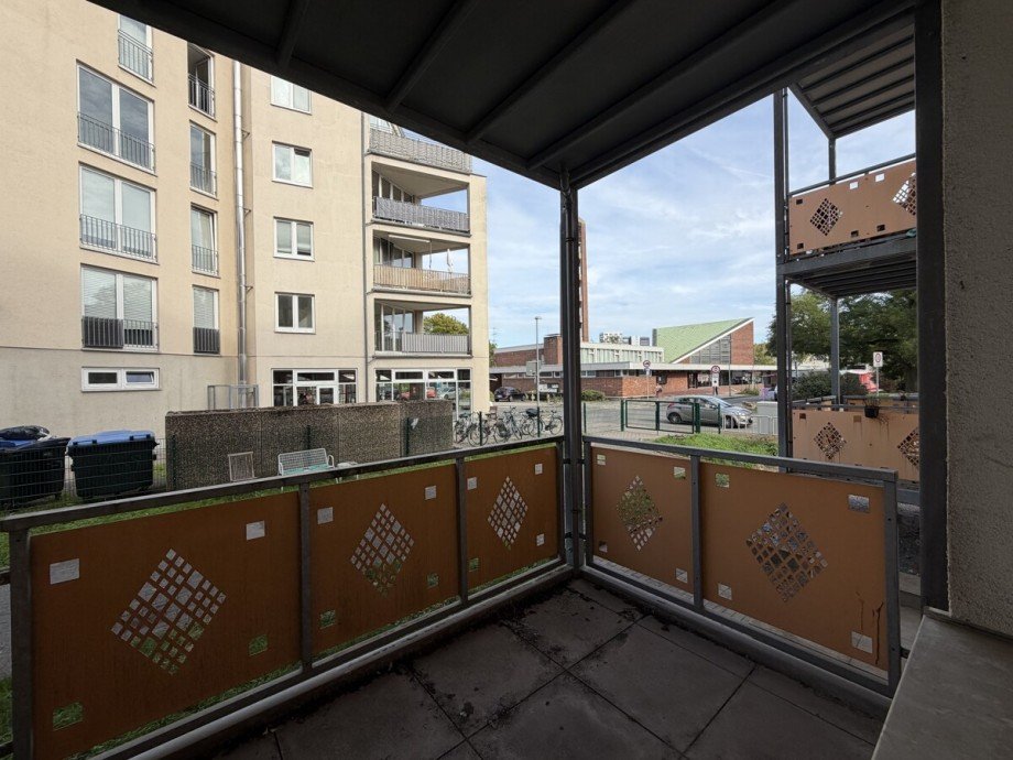 Balkon Erdgeschosswohnung D�sseldorf