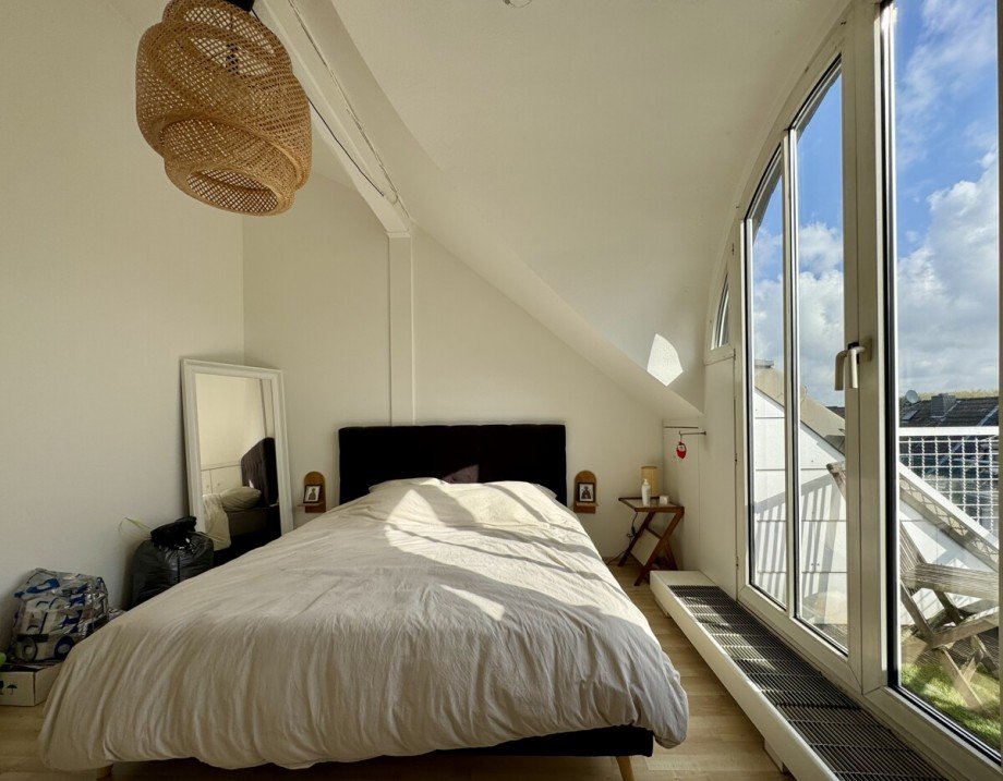 Schlafen Dachgeschosswohnung D�sseldorf