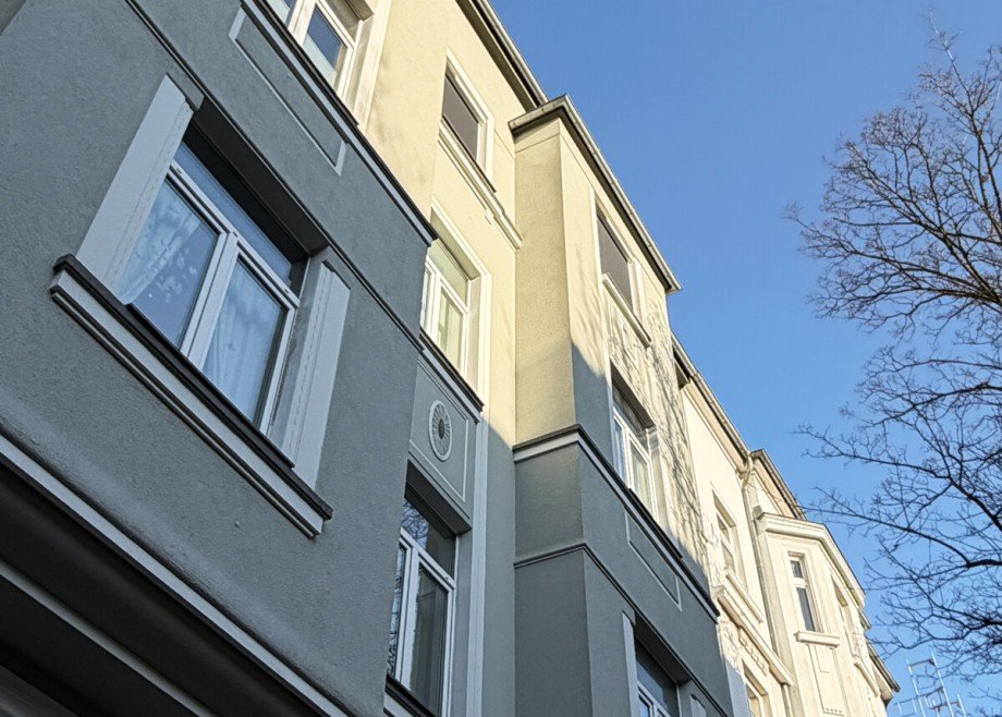 Hausansicht Erdgeschosswohnung D�sseldorf