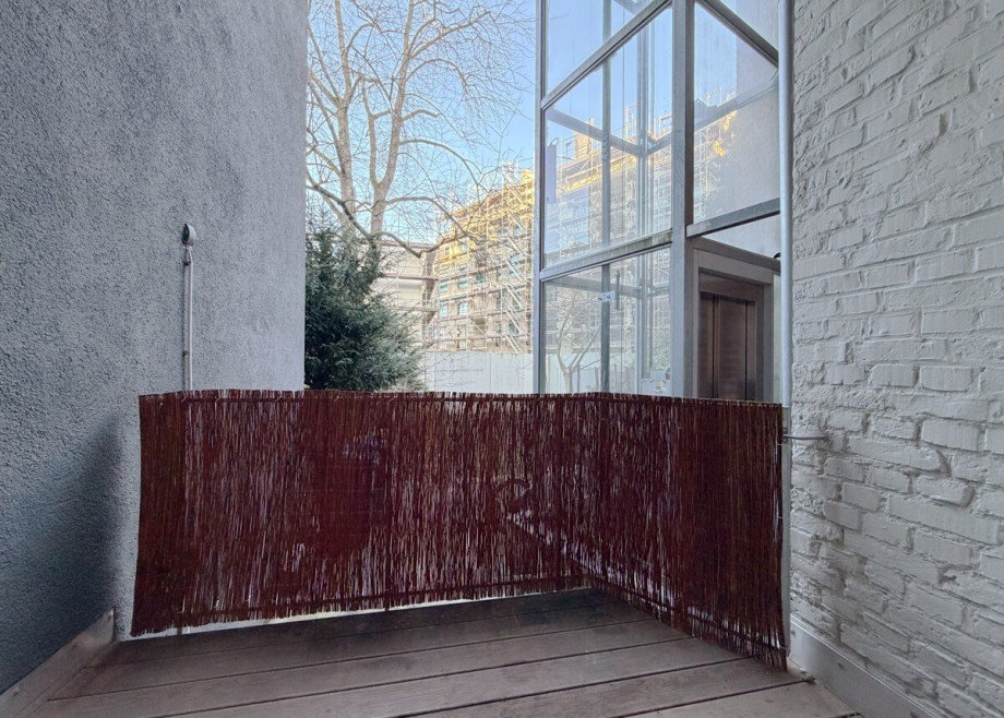 Balkon Erdgeschosswohnung D�sseldorf