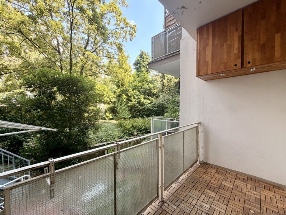 Balkon Erdgeschosswohnung D�sseldorf